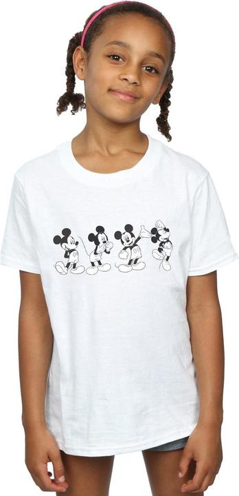 Produktbild Disney Mickey Mouse Four Emotions TShirt Mädchen (140, 146)