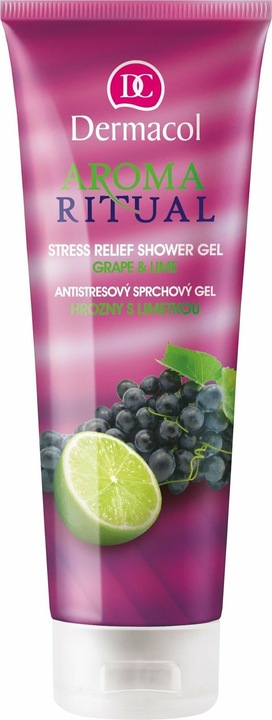 Produktbild Dermacol Aroma Ritual Gel de Douche Grape/Lime 250 ml (250 ml)