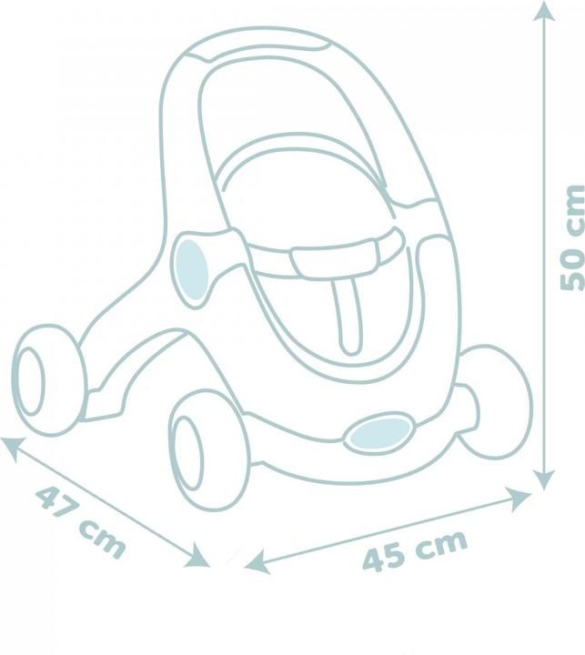 Image du produit Smoby Poussette de poupée 3 en 1