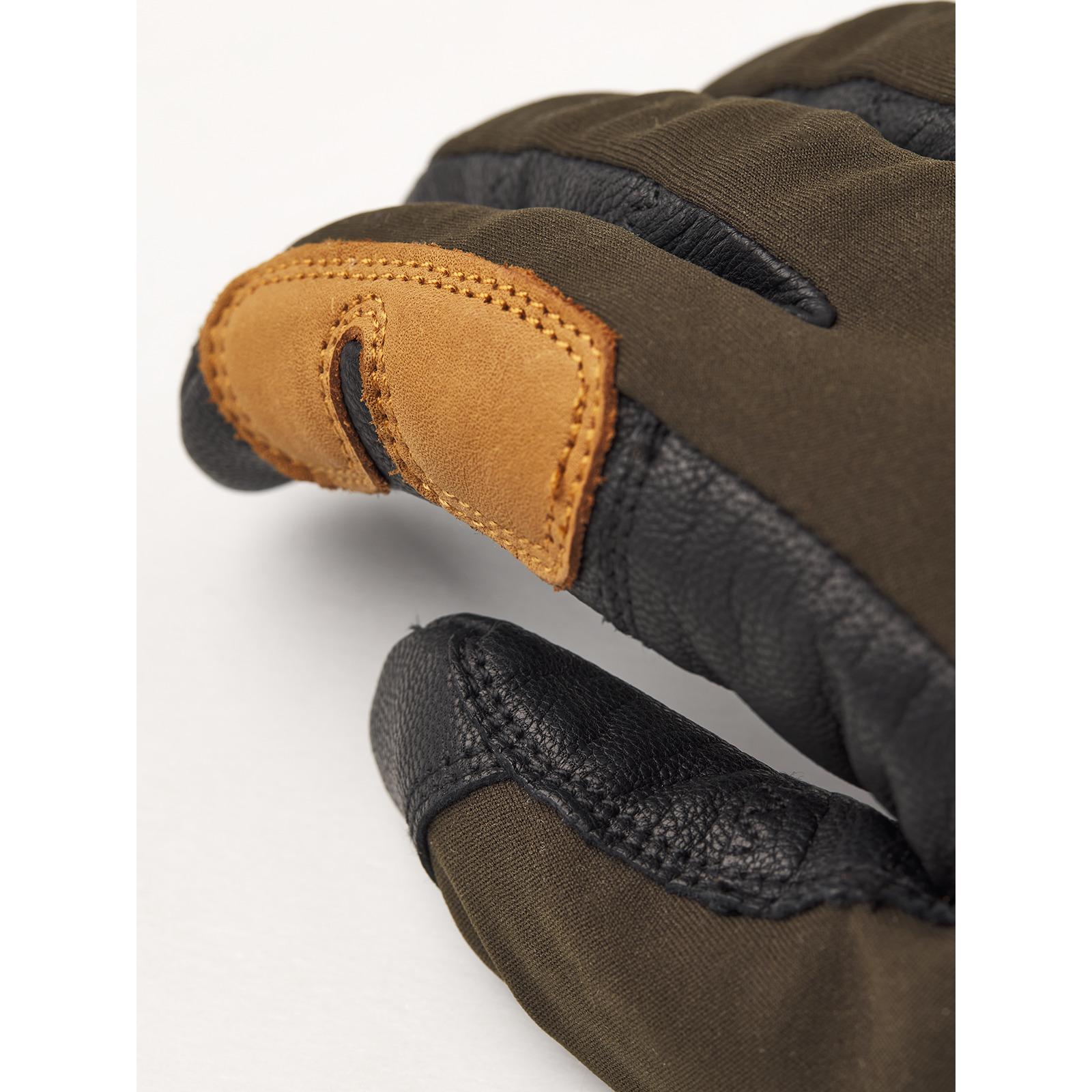 Thumbnail - Hestra, Damen, Handschuhe, Ergo Grip Active Wool Terry 5 Finger, Grün, (9)