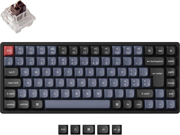 Produktbild Keychron K2 Pro (CH, Kabelgebunden, Kabellos)