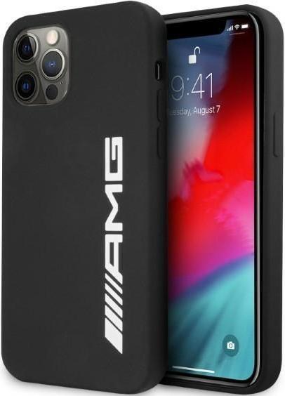 Immagine prodotto Mercedes AMG AMHCP12LSGLBGN Custodia rigida in silicone Big Logo per iPhone 12 Pro Max 6,7" in silicone nero (Apple iPhone 12 Pro Max)