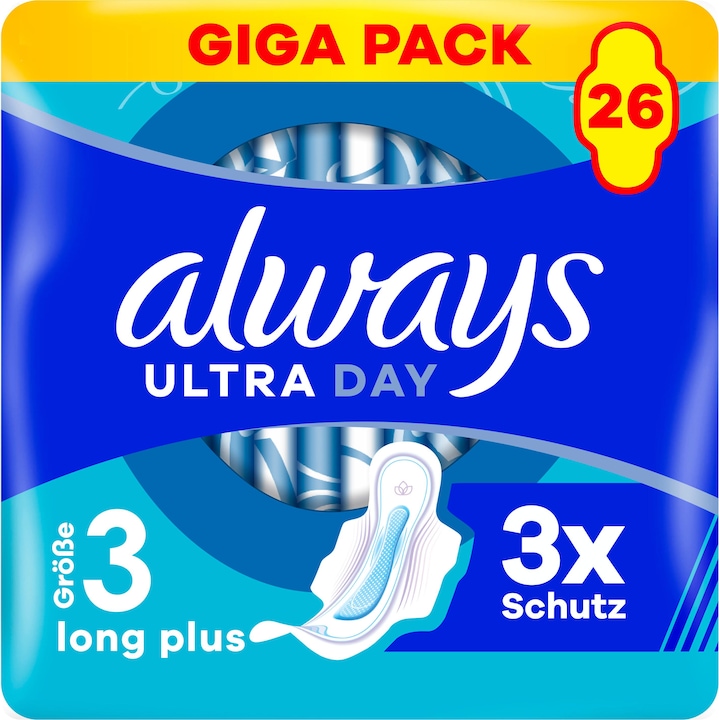 Actual product image Always Ultra Long Plus (26 x, Sanitary pads)