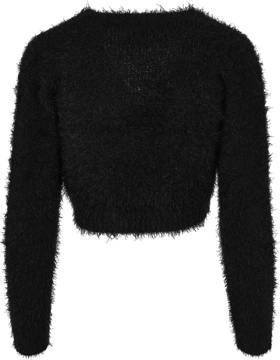 Produktbild Urban Classics Ladies Tied Cropped Feather Cardigan (M)