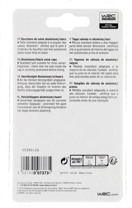 Image du produit Unitec Bouchons de valve WRC