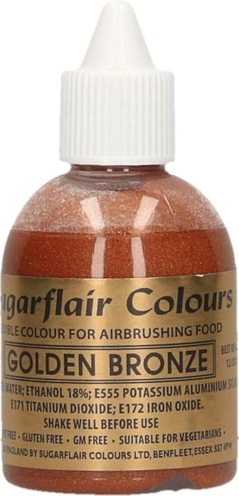 Produktbild Sugarflair Airbrush-Farbstoff - Bronze