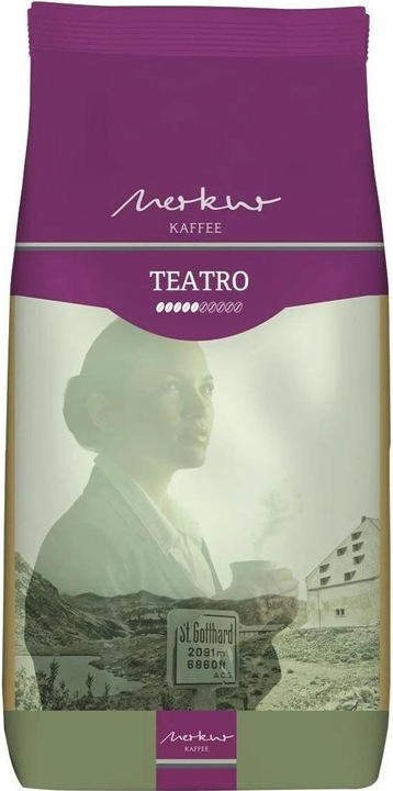 Merkur Kaffee Teatro (1020 g, Mittlere Röstung)