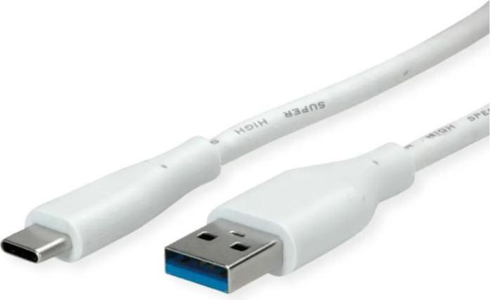Schoenenberger SCHOENENB Cable USB-A to USB-C 90.001/11 white (2 m, USB 3.2 Gen 1)