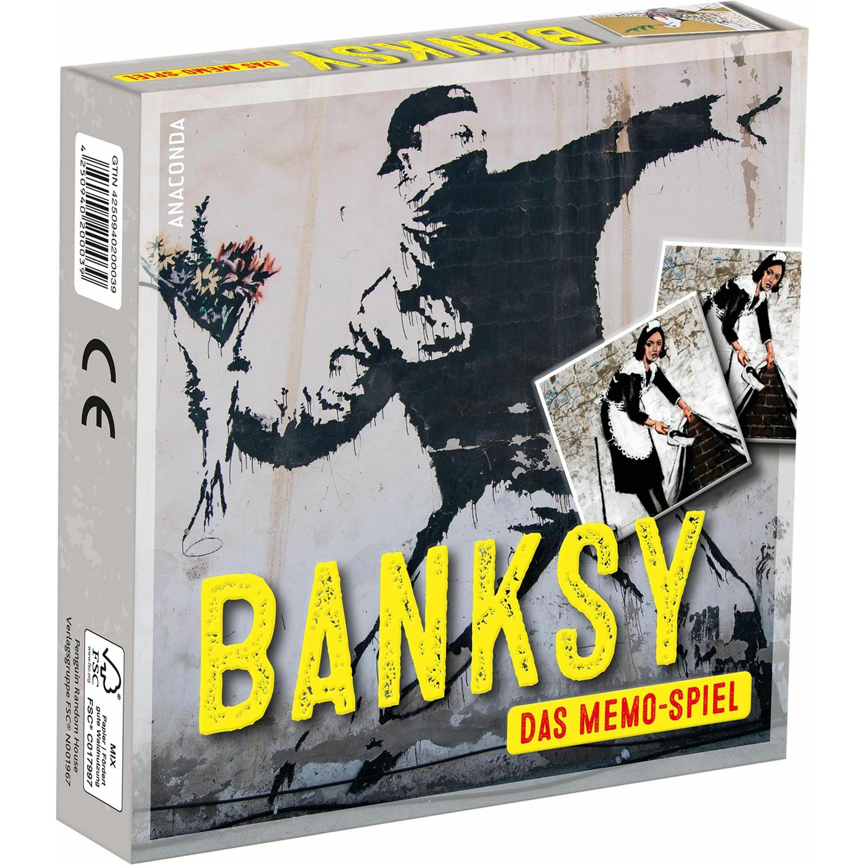 Banksy - Das Memo-Spiel, Saggistica di Casa editrice Anaconda