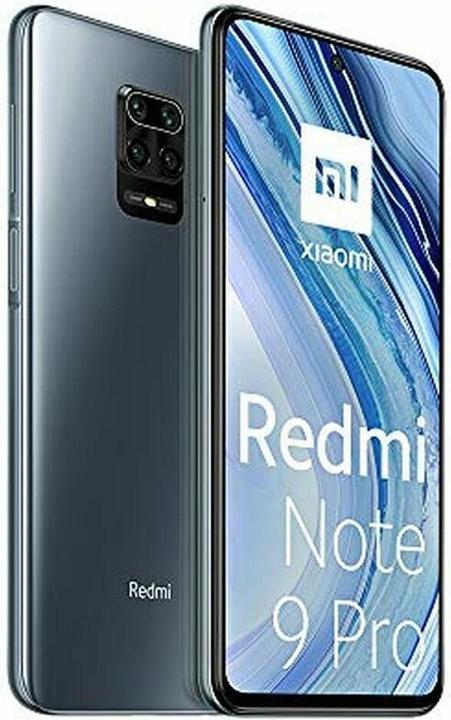 Actual product image Xiaomi Redmi Note 9 Pro (128 GB, Interstellar Grey, 6.67", Dual SIM + SD, 4G)
