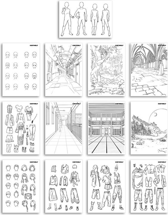 Actual product image Kidywolf Leuchtende Designtafel blau