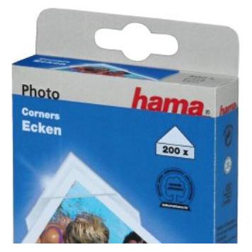 Hama 00007105 fotohoekje 200 stuk(s) Transparant