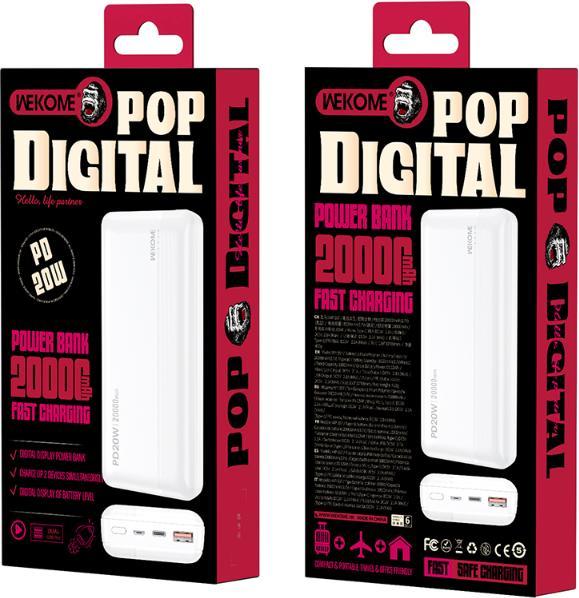 Immagine prodotto Wekome Banca di potenza Fast Charning USB-C (20000 mAh)
