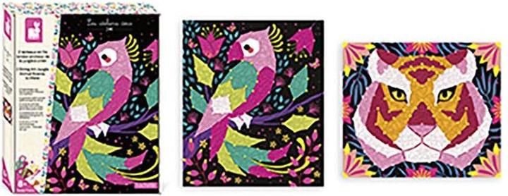 Image du produit Janod 2 tableaux fils tendus jungle