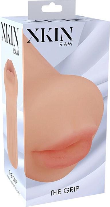 Produktbild Xkin Raw - The Grip - TPE Small Masturbator - 137g - Flesh