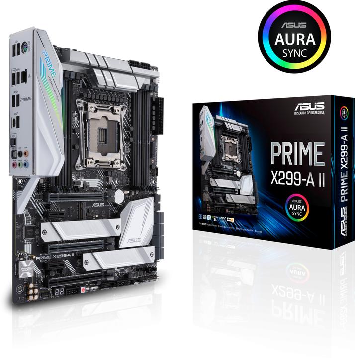 Produktbild ASUS Prime X299-A II (LGA 2066, Intel X299, ATX)