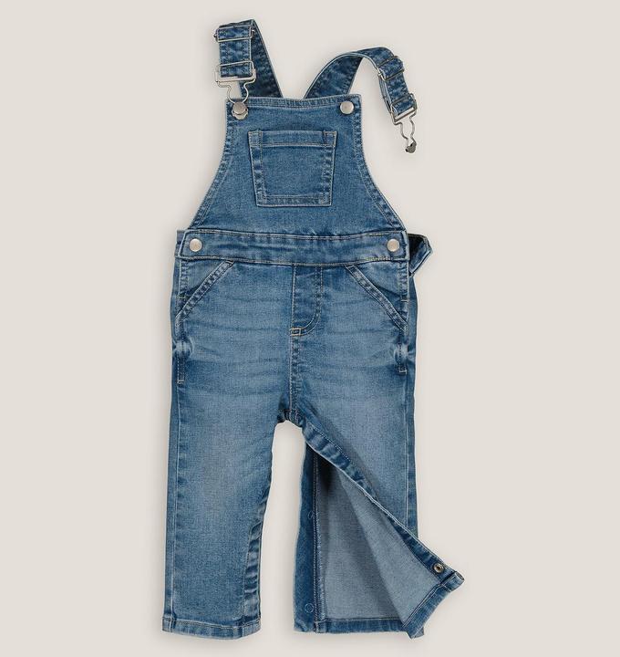 Actual product image La Redoute Collections Denim dungarees (74)