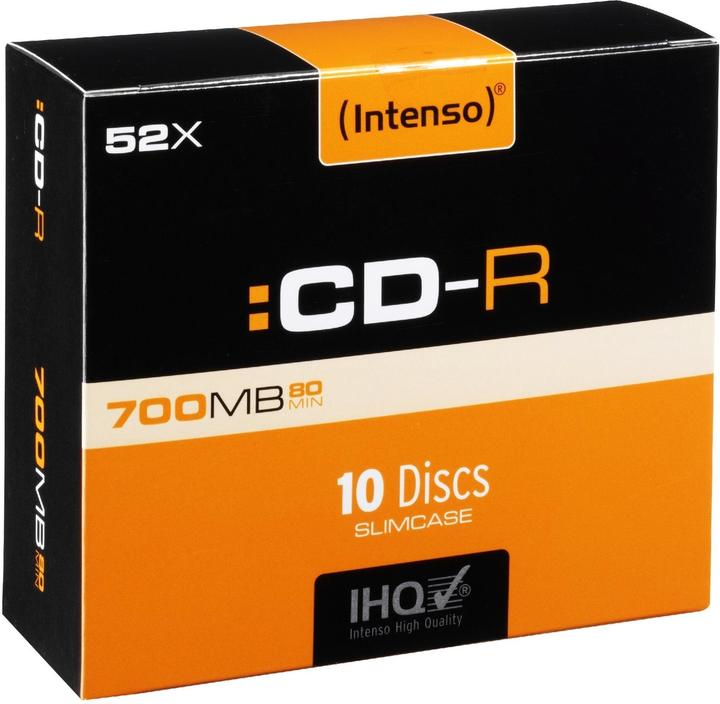 Image du produit Intenso CD-R 80min/700MB (10x)