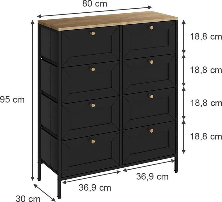 Image du produit Vicco Belaro (80 x 30 x 95 cm)