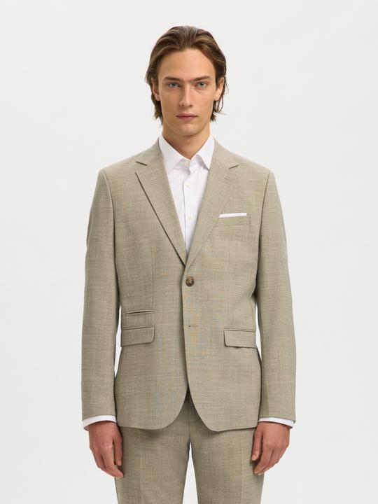 Image du produit Selected Homme Blazer en lin mélangé (48)