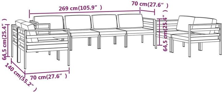 Produktbild vidaXL Louis