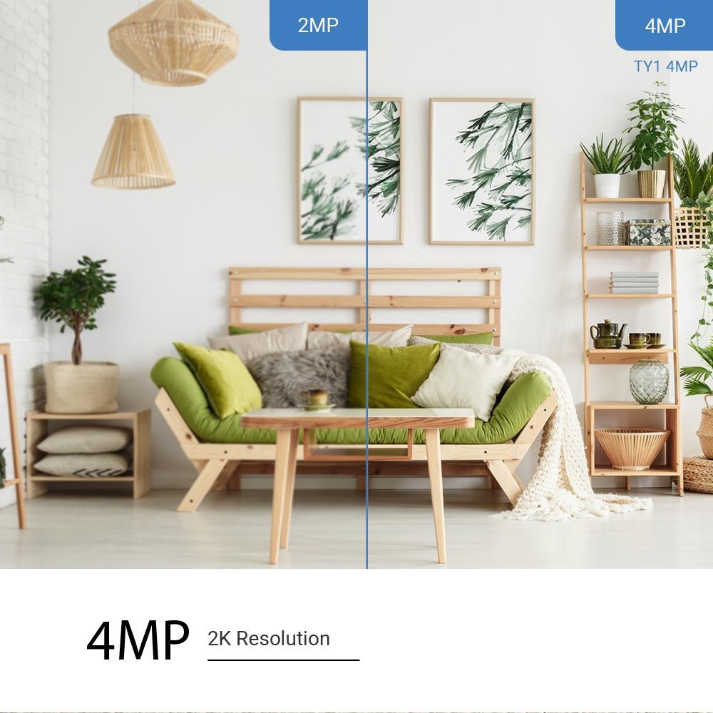 Thumbnail - EZVIZ TY1 (2560 x 1440 Pixels), Netzwerkkamera, Weiss