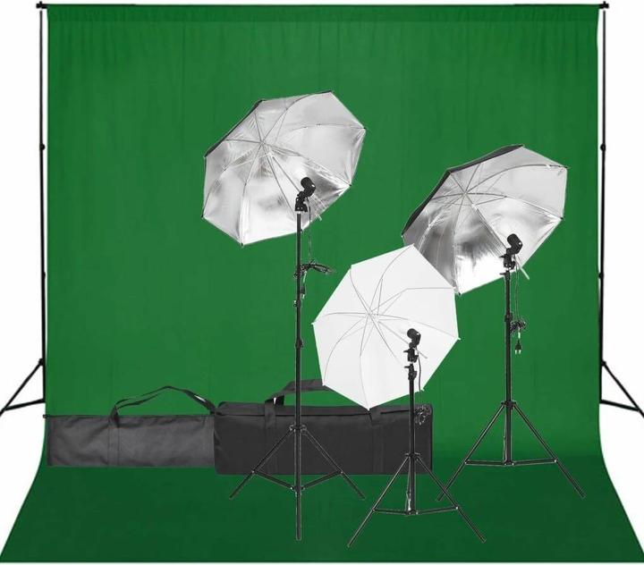 Produktbild vidaXL Fotostudio-Kit (300 cm, 210 cm)