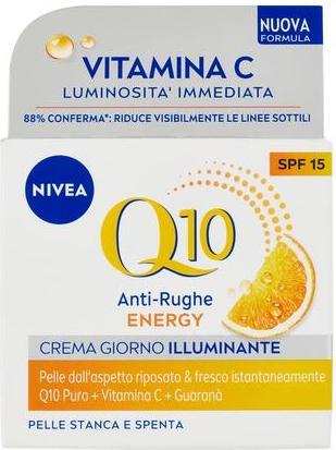 Produktbild NIVEA Q10 Anti-Falten Energie Illuminierende Tagescreme Spf 15 50 Ml (Sonnencreme, SPF 15, 50 ml, 110 g)
