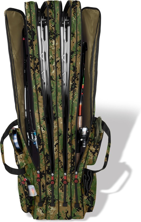 Produktbild Normani Rutentasche Rod Pod Angelfutteral Angelrutentasche Angeltasche 125 cm bis 190 cm - 9271
