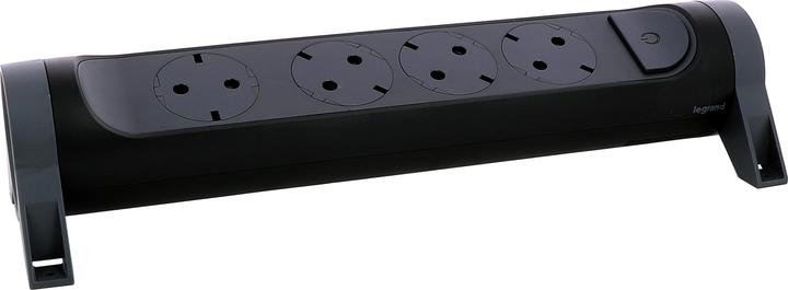 Actual product image Legrand Rotating power strip 4x socket, without cable Black 694545 (4x)