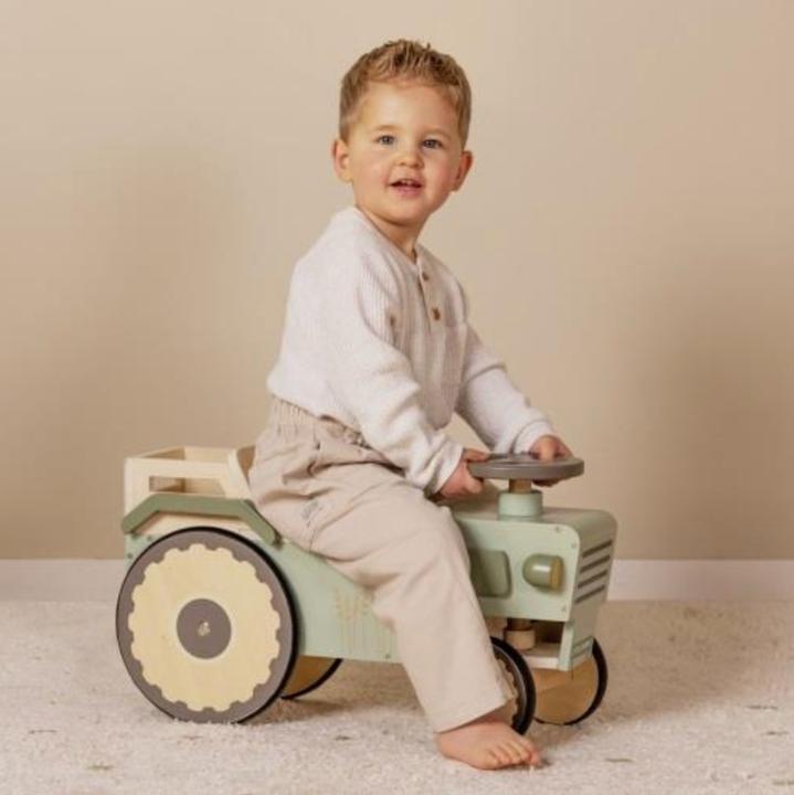 Produktbild Little Dutch Allradtraktor aus Holz Little Farm FSC