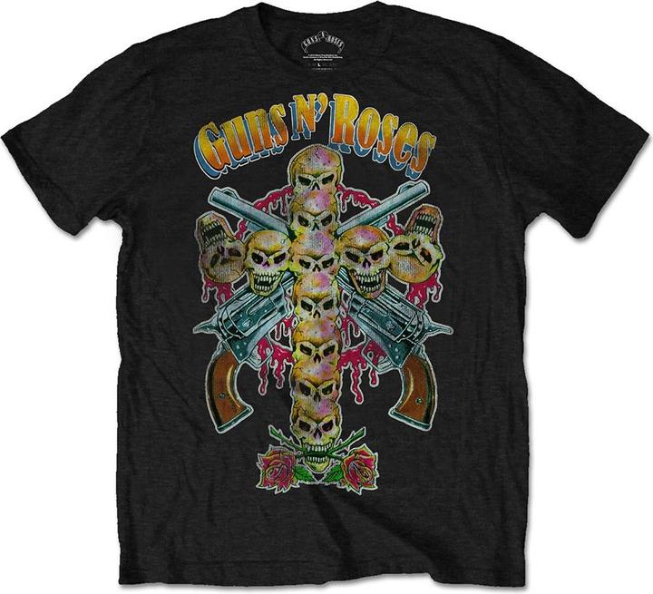 Produktbild Guns N Roses Skull Cross 80S (M)