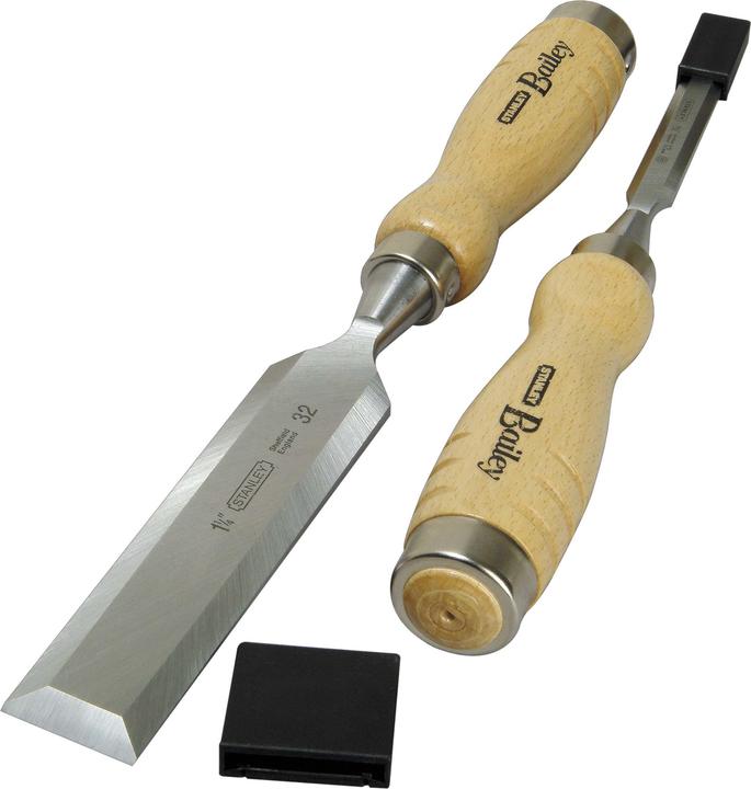 Immagine prodotto Stanley Scalpello BAILEY con manico in legno e tagliente da 12 mm di larghezza (12 mm)