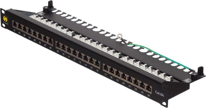 Actual product image Netrack 104-19 patch panel 19 24