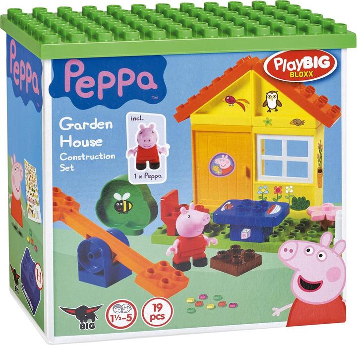 Produktbild BIG Play Bloxx Peppa Pig Garten Haus
