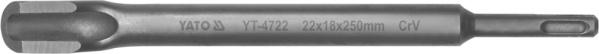 Actual product image Yato Bruzdownik sds plus 22 x 18 x 250 mm crv (YT-4722)
