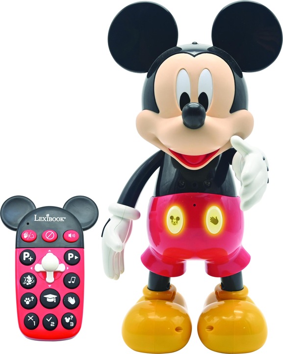 Immagine prodotto Lexibook Topolino Robot educativo interattivo con telecomando (inglese/francese) (Inglese, Francese)
