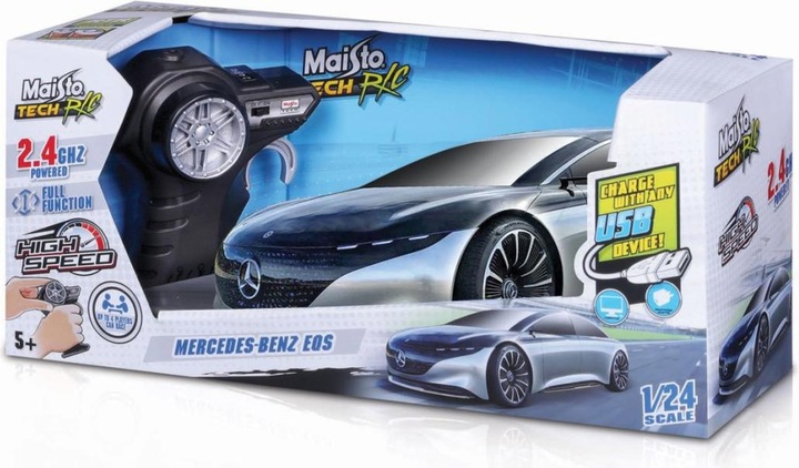 Image du produit Maisto RC Premium Mercedes-Benz EQS 1/24
