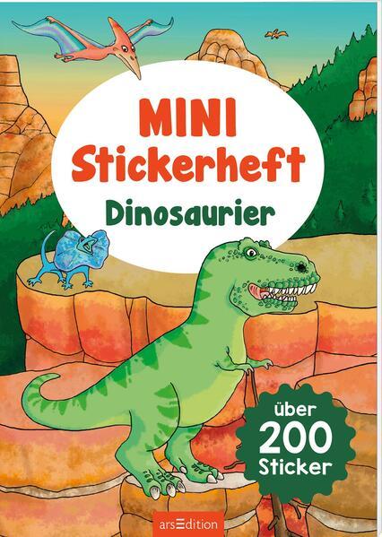 Produktbild MINI-Stickerheft – Dinosaurier