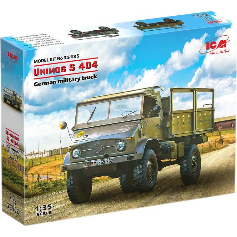 ICM Unimog S 404, camion militare tedesco