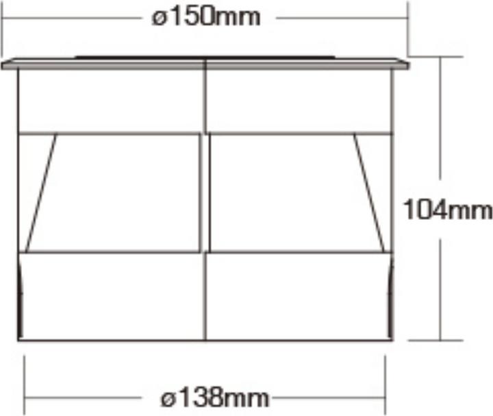 Actual product image Milight 9W Wireless LED Ground Recessed Luminaire RGB+KW/WW 24V (600 lm, IP68)