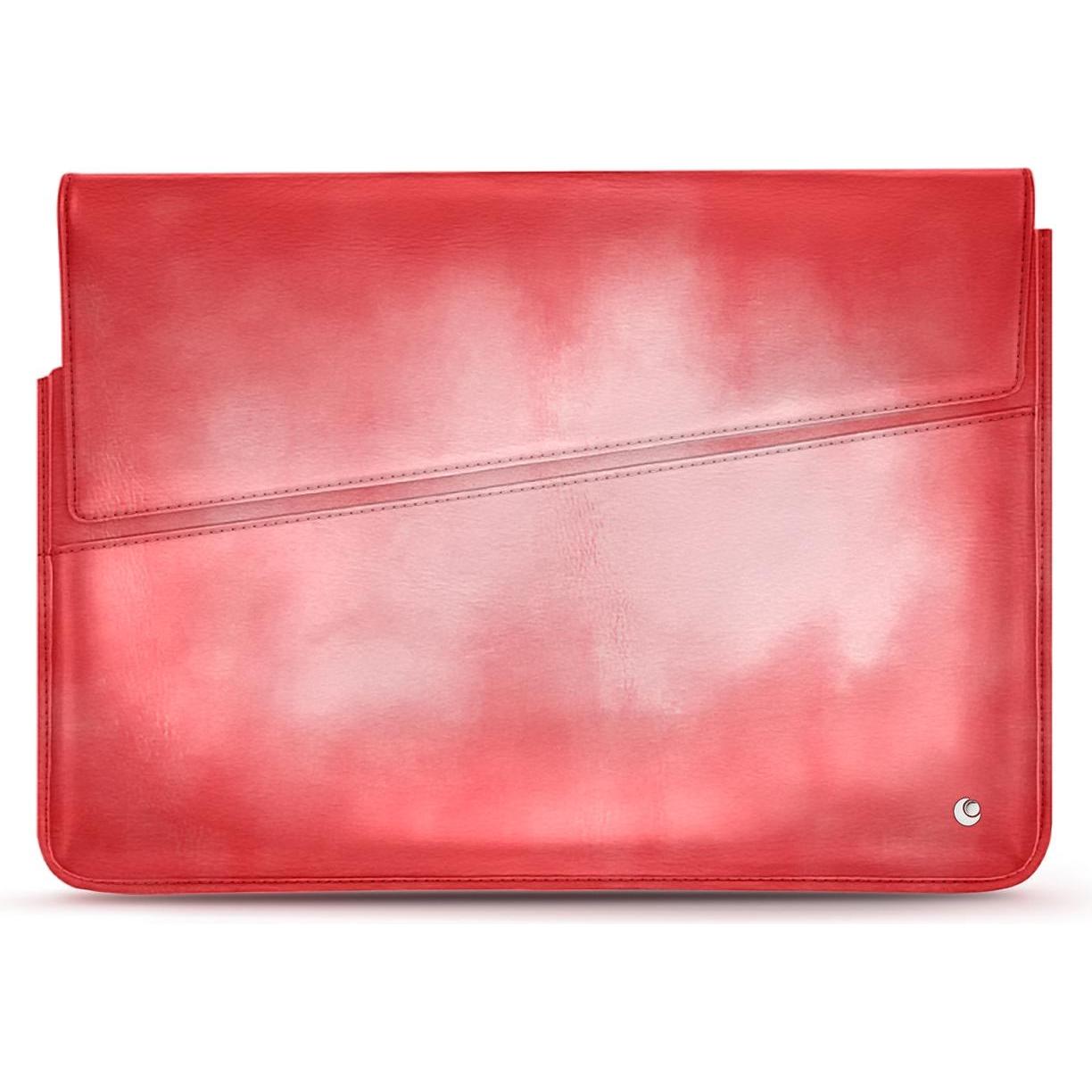 Noreve Lederhülle, Notebooktasche, Rosa