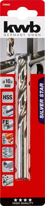 Actual product image kwb SILVER STAR HSS twist drill (10 millimetres)