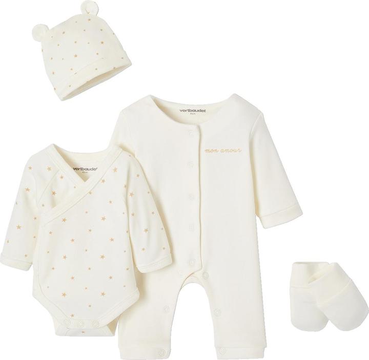 Produktbild Vertbaudet Bio-Kollektion: Baby-Set für Neugeborene, 4 Teile (44)