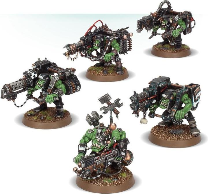 Actual product image Games Workshop Ork Lootas - Ork Burna Boyz (Plastic)