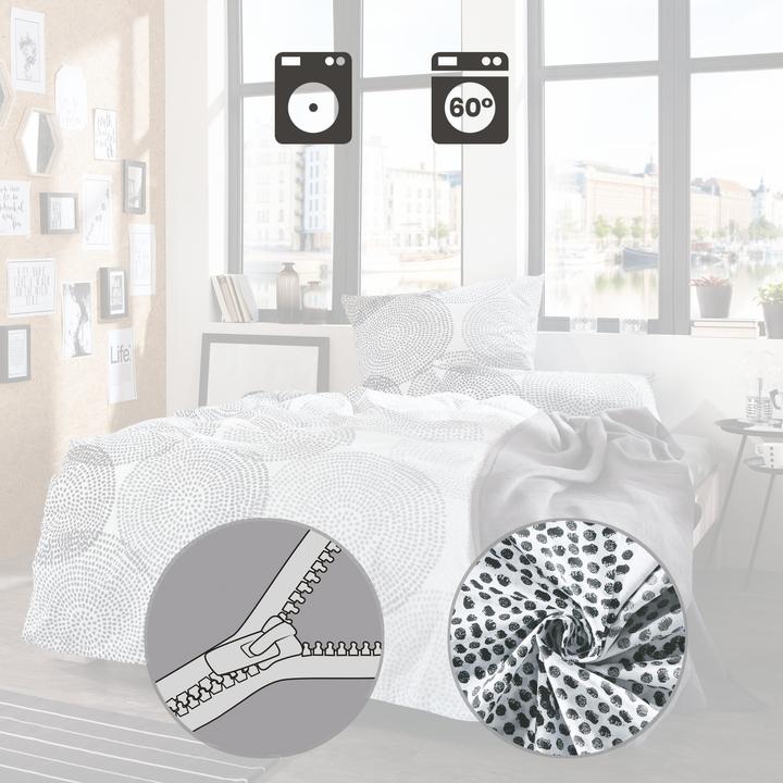 Image du produit Redbest Sparpaket 4-tlg. (Housse de couette, 80 x 80 cm, 155 x 220 cm)