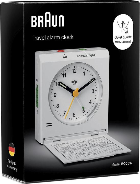 Immagine prodotto Braun Sveglia analogica da viaggio