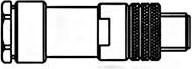Produktbild Molex M8 3 pole rewirable unshielded plug