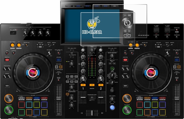 Produktbild BROTECT Schutzfolie Displayschutz Klar (2 Stück, XDJ-RX3)