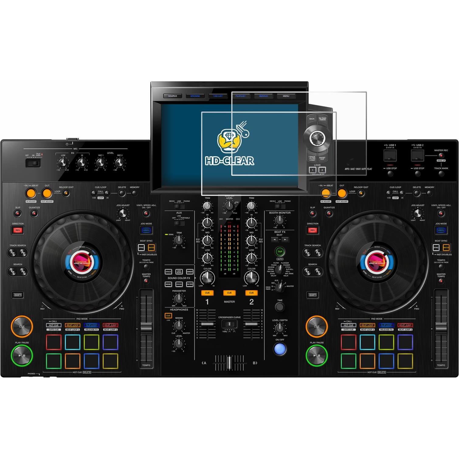 Thumbnail - BROTECT Schutzfolie Displayschutz Klar (2 Stück, XDJ-RX3), Tablet Schutzfolie